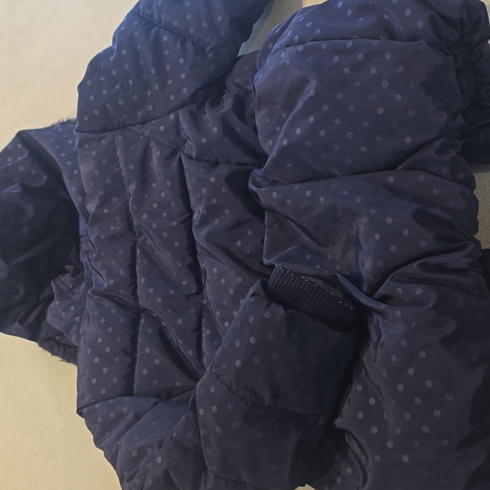 Navy Puffer Jacket - Picture 6 of 6